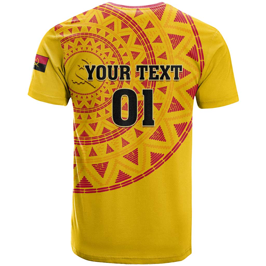 Support Palancas Negras - Yellow Angola Football T shirt