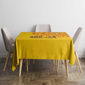 Support Palancas Negras - Yellow Angola Football Tablecloth