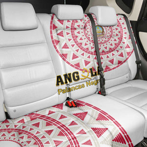 Support Palancas Negras - White Angola Football Back Car Seat Cover