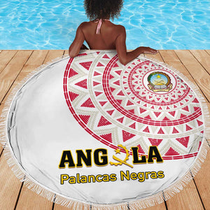 Support Palancas Negras - White Angola Football Beach Blanket