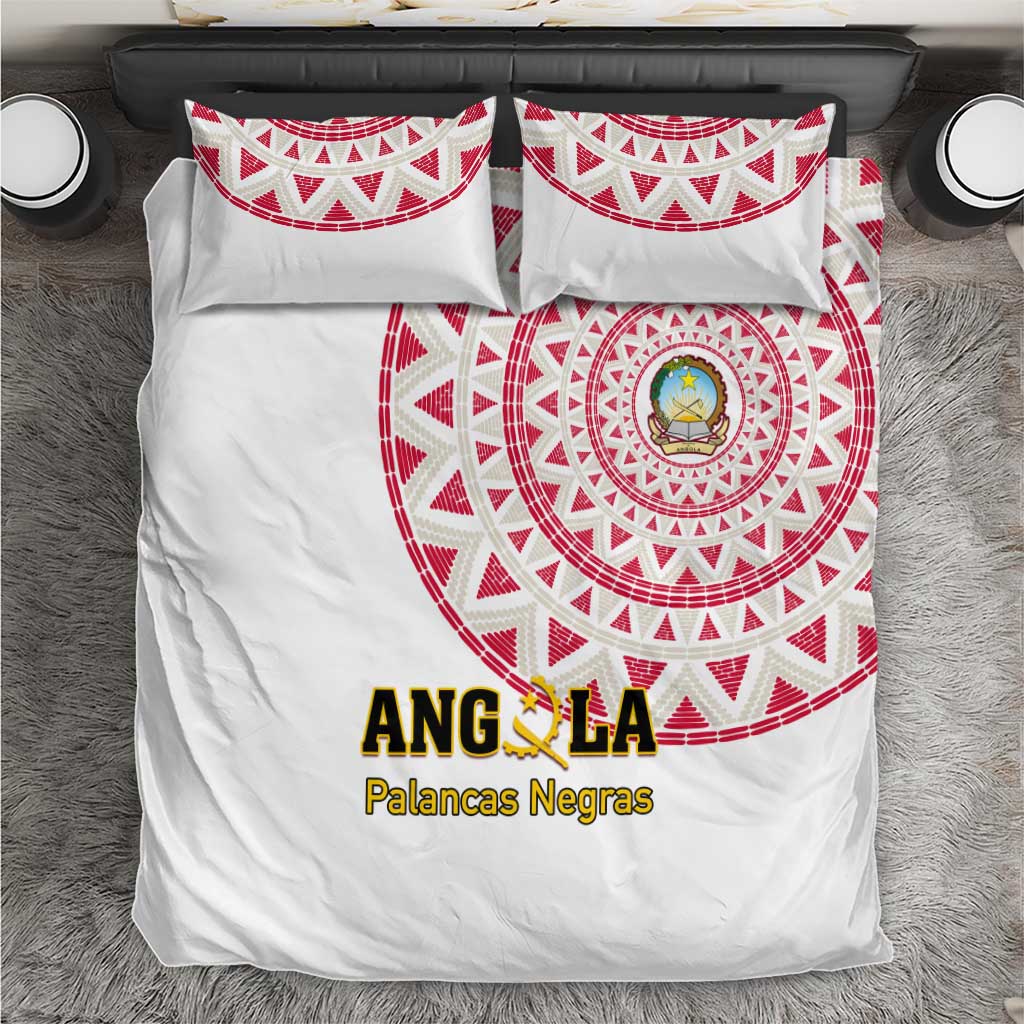 Support Palancas Negras - White Angola Football Bedding Set