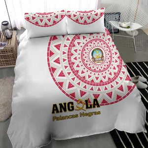 Support Palancas Negras - White Angola Football Bedding Set