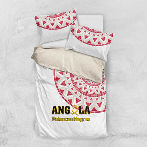 Support Palancas Negras - White Angola Football Bedding Set