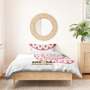 Support Palancas Negras - White Angola Football Bedding Set