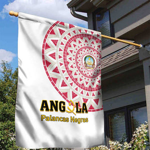 Support Palancas Negras - White Angola Football Garden Flag