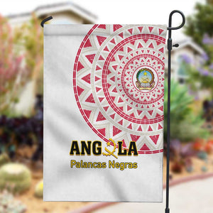 Support Palancas Negras - White Angola Football Garden Flag