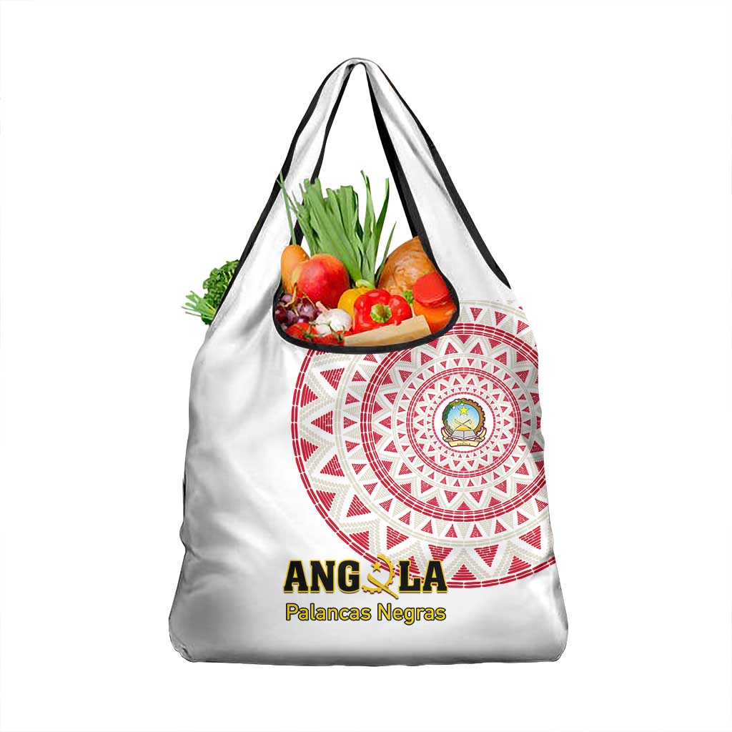 Support Palancas Negras - White Angola Football Grocery Bag