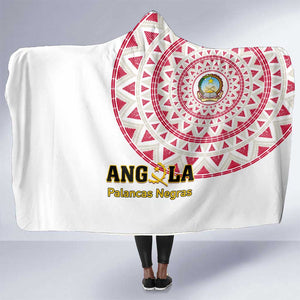 Support Palancas Negras - White Angola Football Hooded Blanket