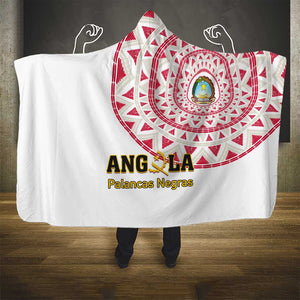 Support Palancas Negras - White Angola Football Hooded Blanket