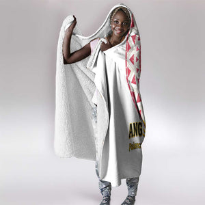 Support Palancas Negras - White Angola Football Hooded Blanket