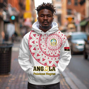 Support Palancas Negras - White Angola Football Hoodie