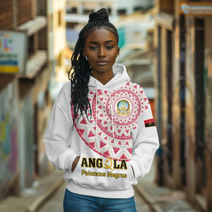 Support Palancas Negras - White Angola Football Hoodie