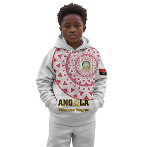 Support Palancas Negras - White Angola Football Kid Hoodie