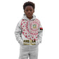 Support Palancas Negras - White Angola Football Kid Hoodie