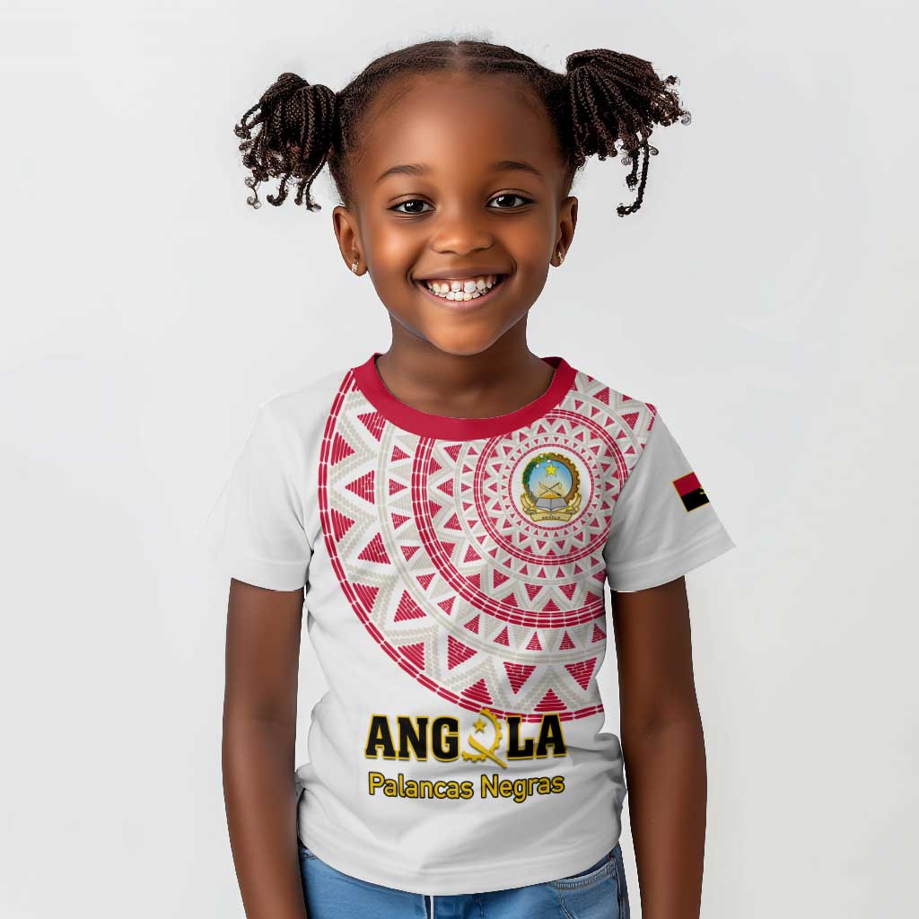 Support Palancas Negras - White Angola Football Kid T shirt