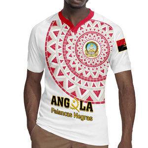 Support Palancas Negras - White Angola Football Rugby Jersey