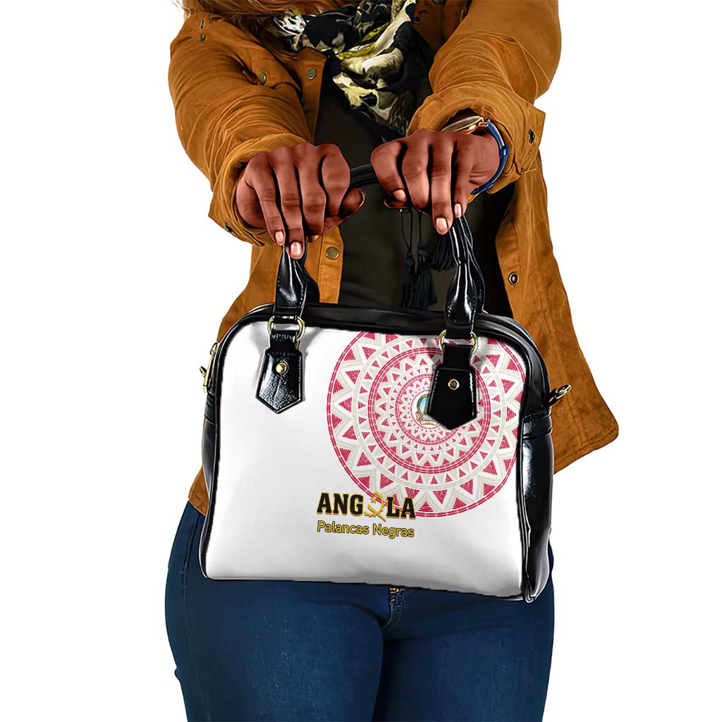 Support Palancas Negras - White Angola Football Shoulder Handbag