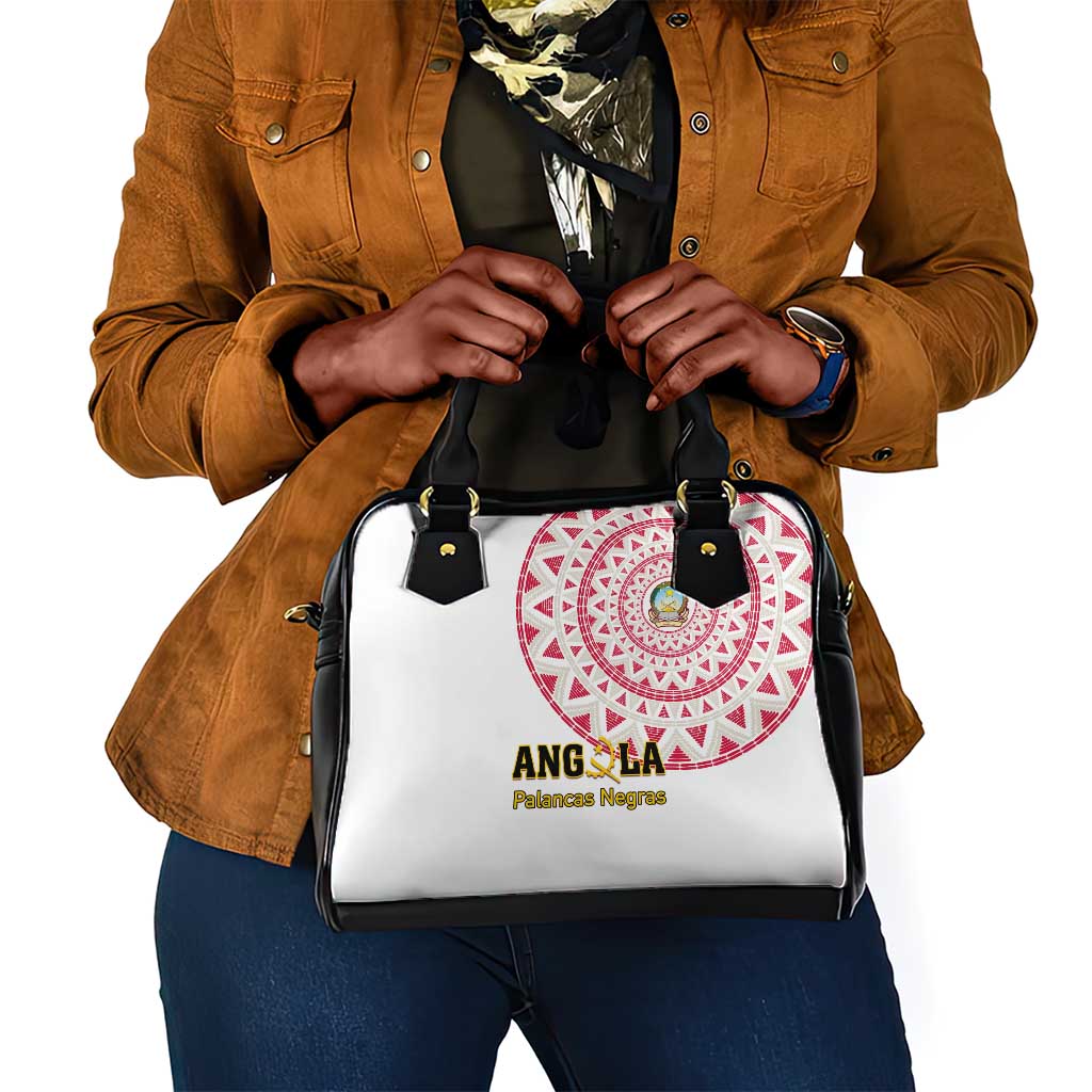 Support Palancas Negras - White Angola Football Shoulder Handbag
