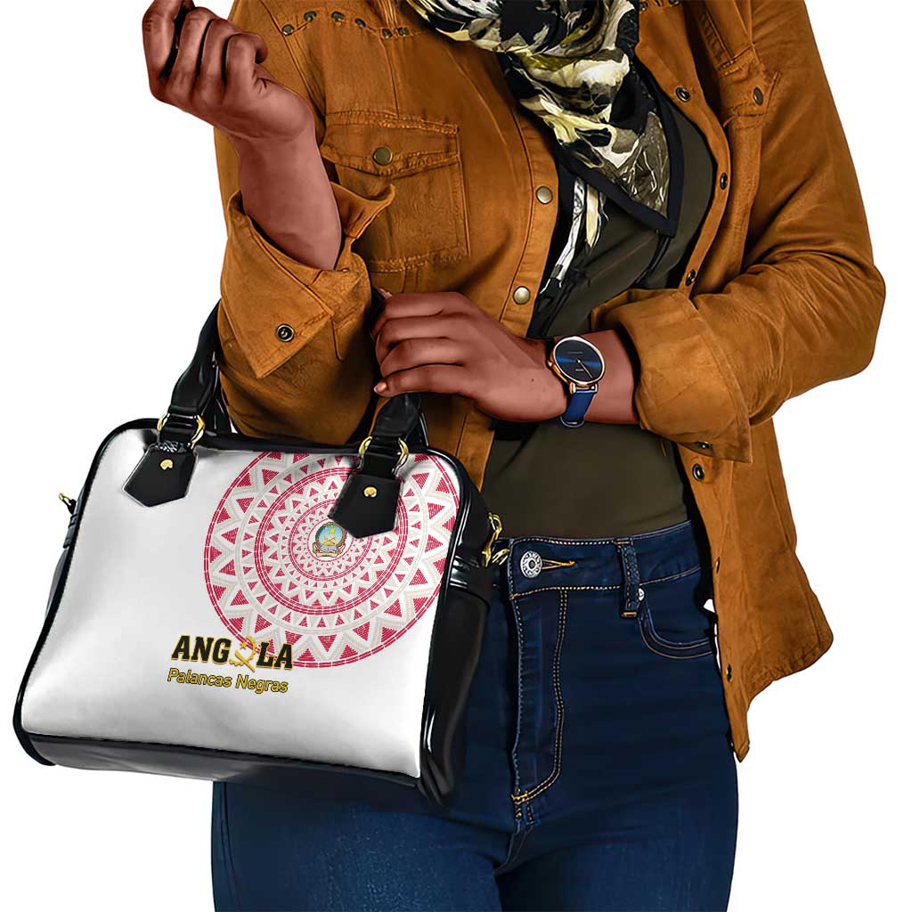 Support Palancas Negras - White Angola Football Shoulder Handbag