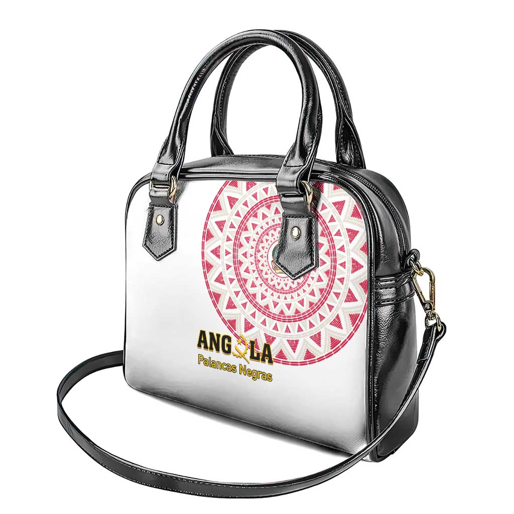 Support Palancas Negras - White Angola Football Shoulder Handbag