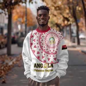 Support Palancas Negras - White Angola Football Sweatshirt