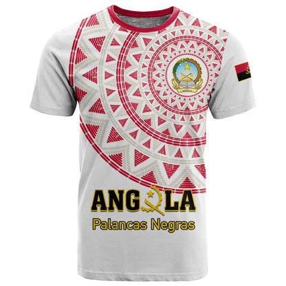 Support Palancas Negras - White Angola Football T shirt