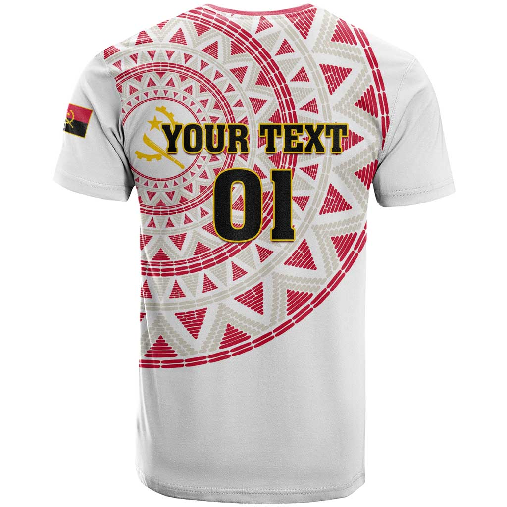Support Palancas Negras - White Angola Football T shirt