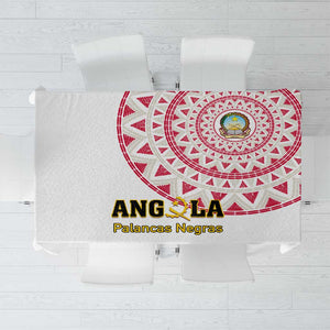 Support Palancas Negras - White Angola Football Tablecloth