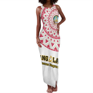 Support Palancas Negras - White Angola Football Tank Maxi Dress