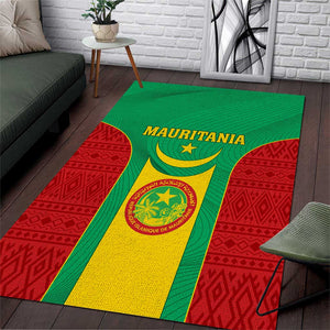 Support the Lions of Chinguetti - Mauritania Football Area Rug