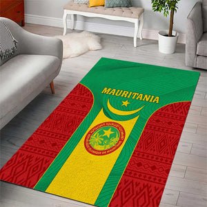 Support the Lions of Chinguetti - Mauritania Football Area Rug