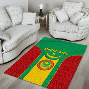 Support the Lions of Chinguetti - Mauritania Football Area Rug