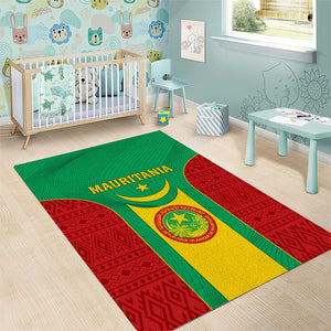 Support the Lions of Chinguetti - Mauritania Football Area Rug