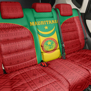 Support the Lions of Chinguetti - Mauritania Football Back Car Seat Cover