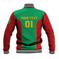 Support the Lions of Chinguetti - Mauritania Football Baseball Jacket LT01