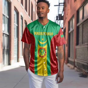 Support the Lions of Chinguetti - Mauritania Football Baseball Jersey