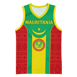 Support the Lions of Chinguetti - Mauritania Football Basketball Jersey LT01