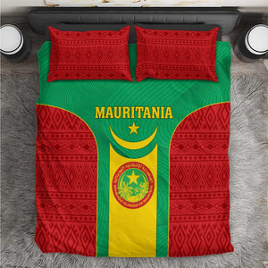 Support the Lions of Chinguetti - Mauritania Football Bedding Set