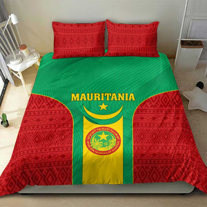 Support the Lions of Chinguetti - Mauritania Football Bedding Set