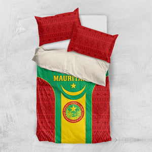 Support the Lions of Chinguetti - Mauritania Football Bedding Set