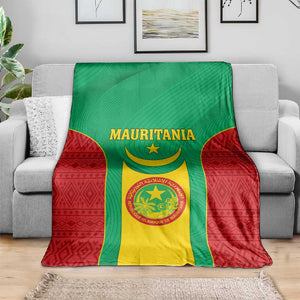 Support the Lions of Chinguetti - Mauritania Football Blanket