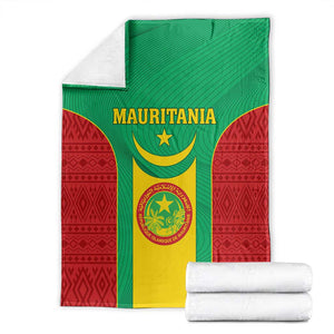 Support the Lions of Chinguetti - Mauritania Football Blanket