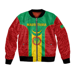 Support the Lions of Chinguetti - Mauritania Football Bomber Jacket