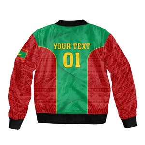 Support the Lions of Chinguetti - Mauritania Football Bomber Jacket