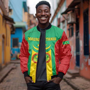 Support the Lions of Chinguetti - Mauritania Football Bomber Jacket