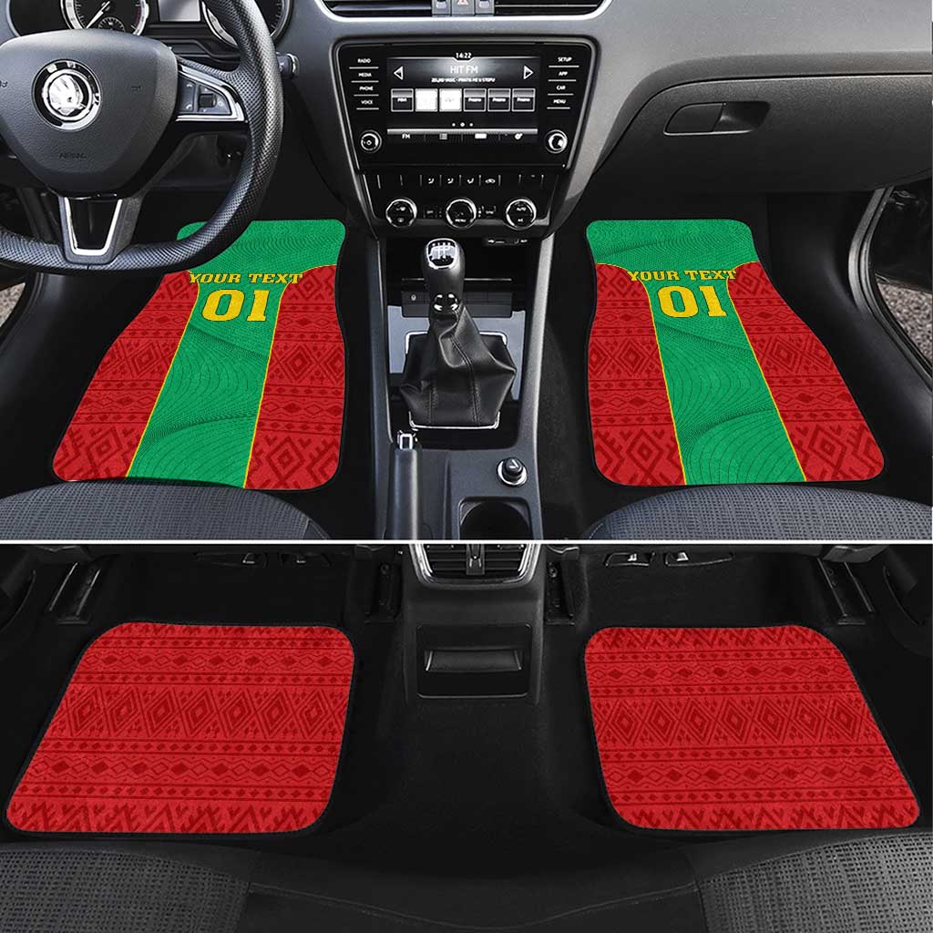 Support the Lions of Chinguetti - Mauritania Football Car Mats