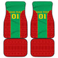 Support the Lions of Chinguetti - Mauritania Football Car Mats