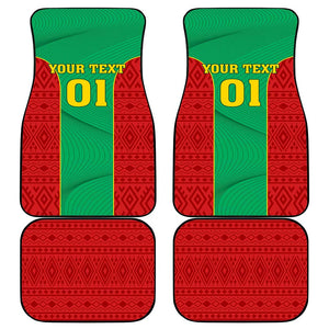 Support the Lions of Chinguetti - Mauritania Football Car Mats