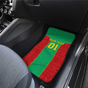 Support the Lions of Chinguetti - Mauritania Football Car Mats