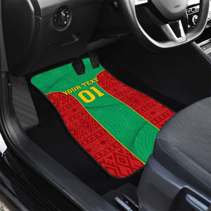 Support the Lions of Chinguetti - Mauritania Football Car Mats